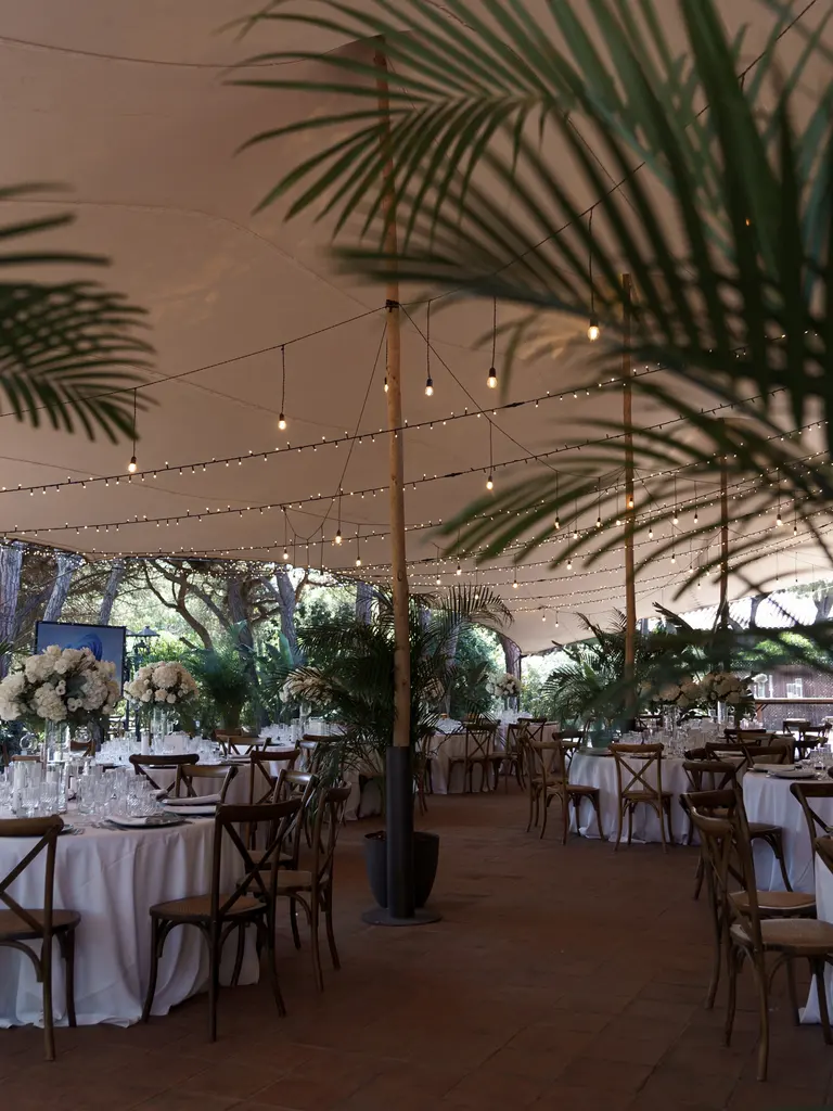 Catalina restaurant Gava marriage proposal setup view 3