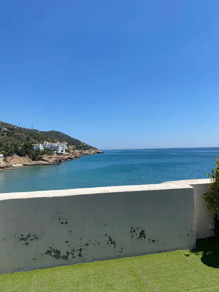 Hotel Estela Sitges marriage proposal setup view 3