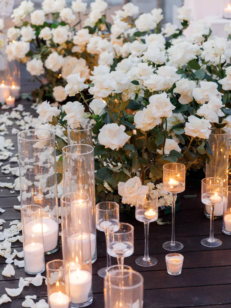 W Barcelona hotel marriage proposal setup view 9